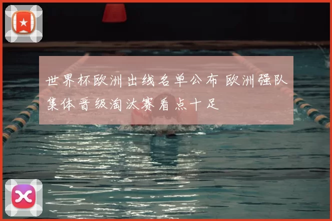 世界杯欧洲出线名单公布 欧洲强队集体晋级淘汰赛看点十足